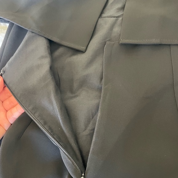 Rag & bone Eliza Popover Black Layered Midi Dress - Picture 8 of 11